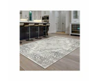 Charm Non Shedding Light Grey Rug