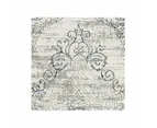 Charm Non Shedding Light Grey Rug