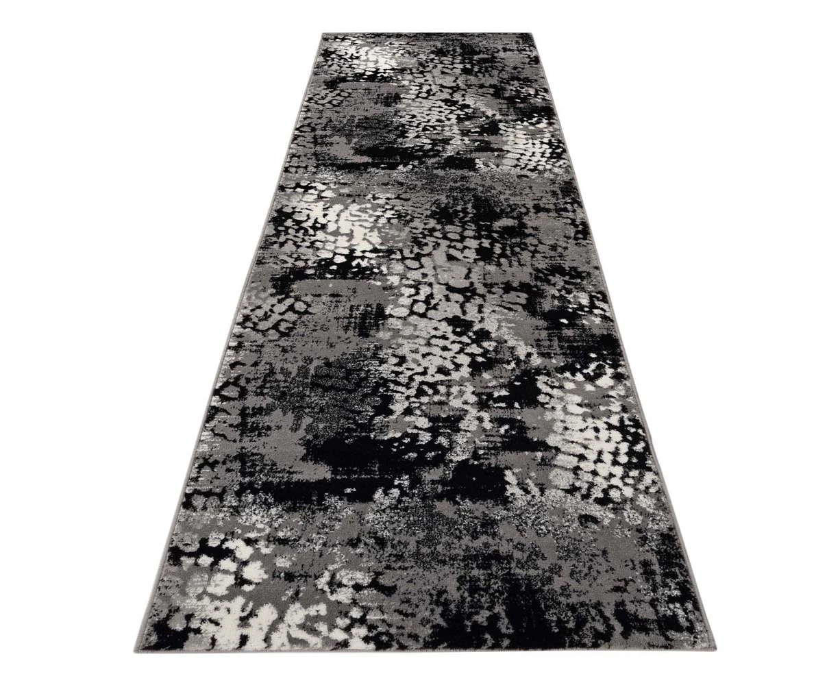 Saray Rugs - Boston Smart Budget Runner - 2912 Grey 80X300 cm