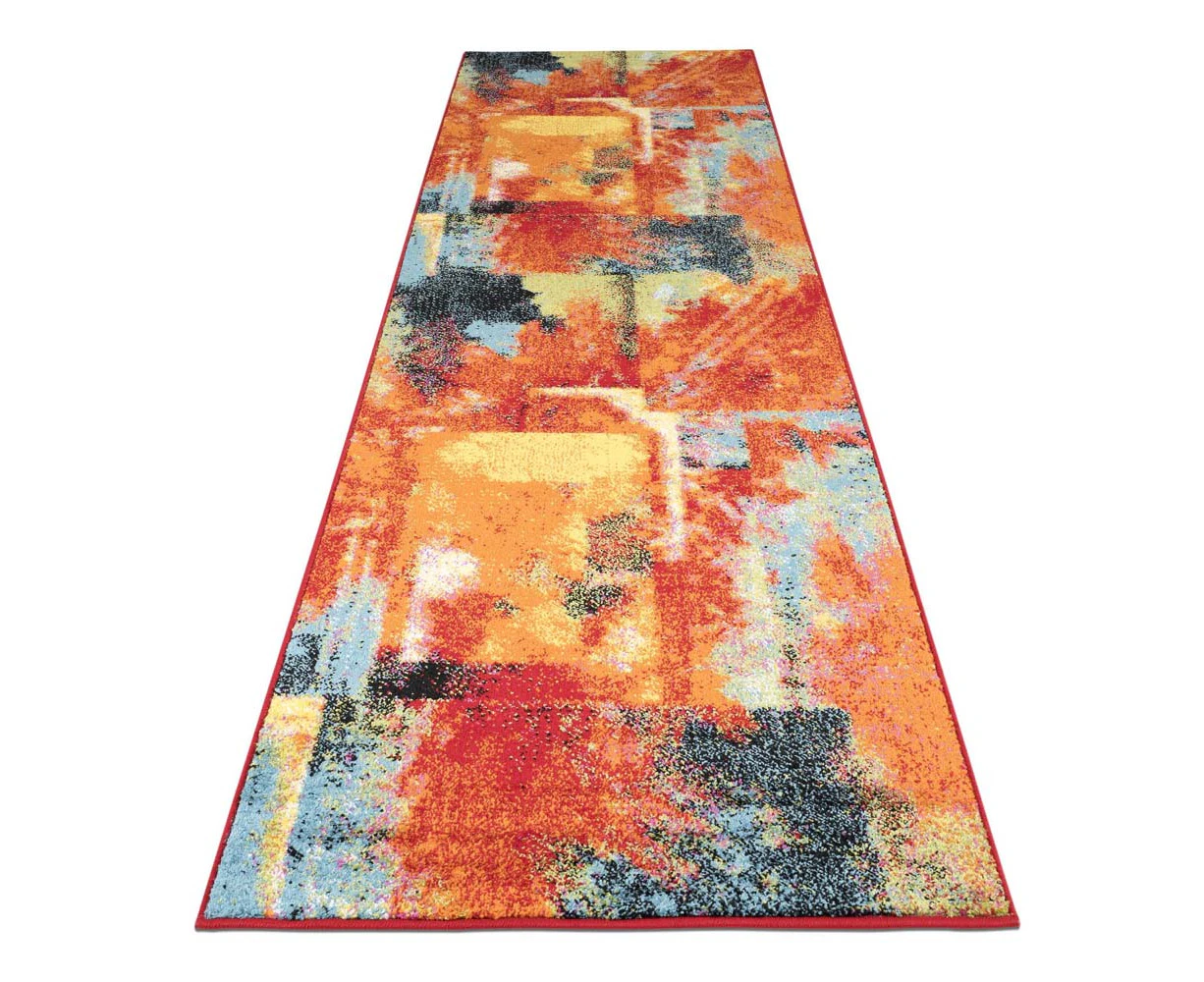 Saray Rugs - Galaxy Colourful Contemporary Runner - 246 Multi 80X300 cm