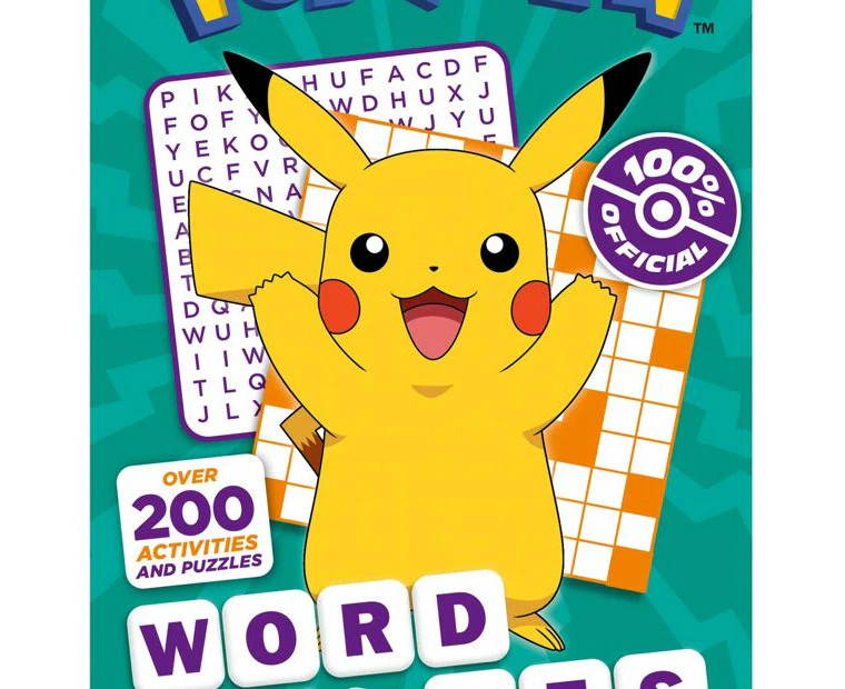 Pokemon Word Games - Book