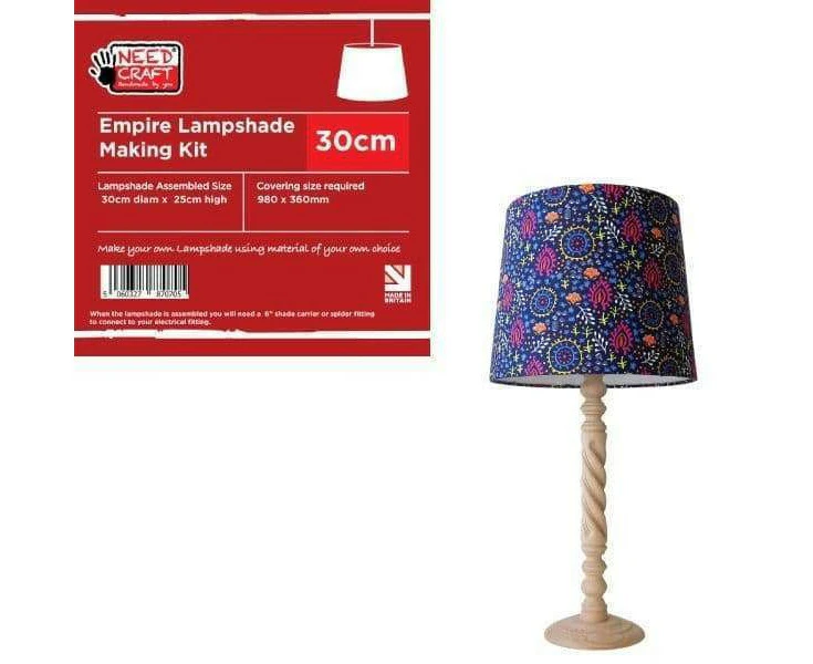 Empire Lampshade Making Kit 30cm By Need Craft