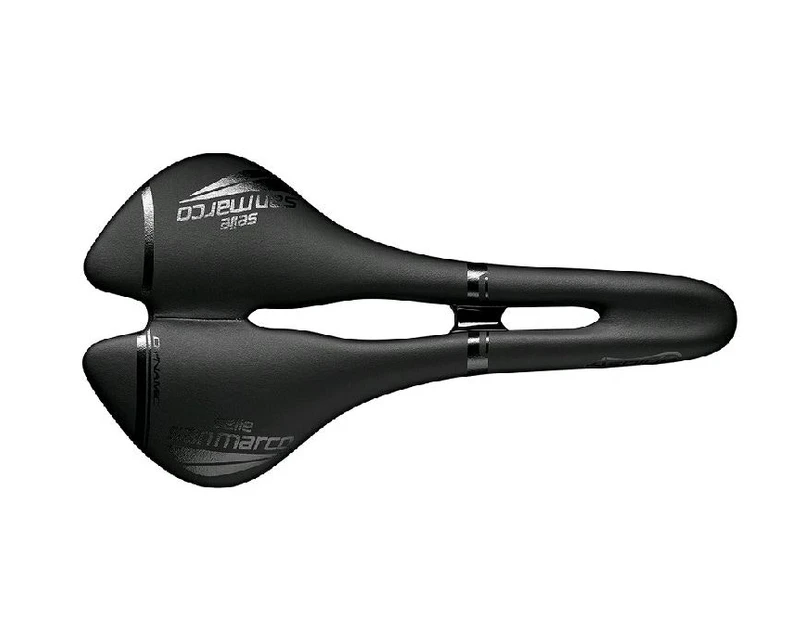 Selle-San-Marco Aspide Dynamic Open Narrow Black - Bike Seat - Black