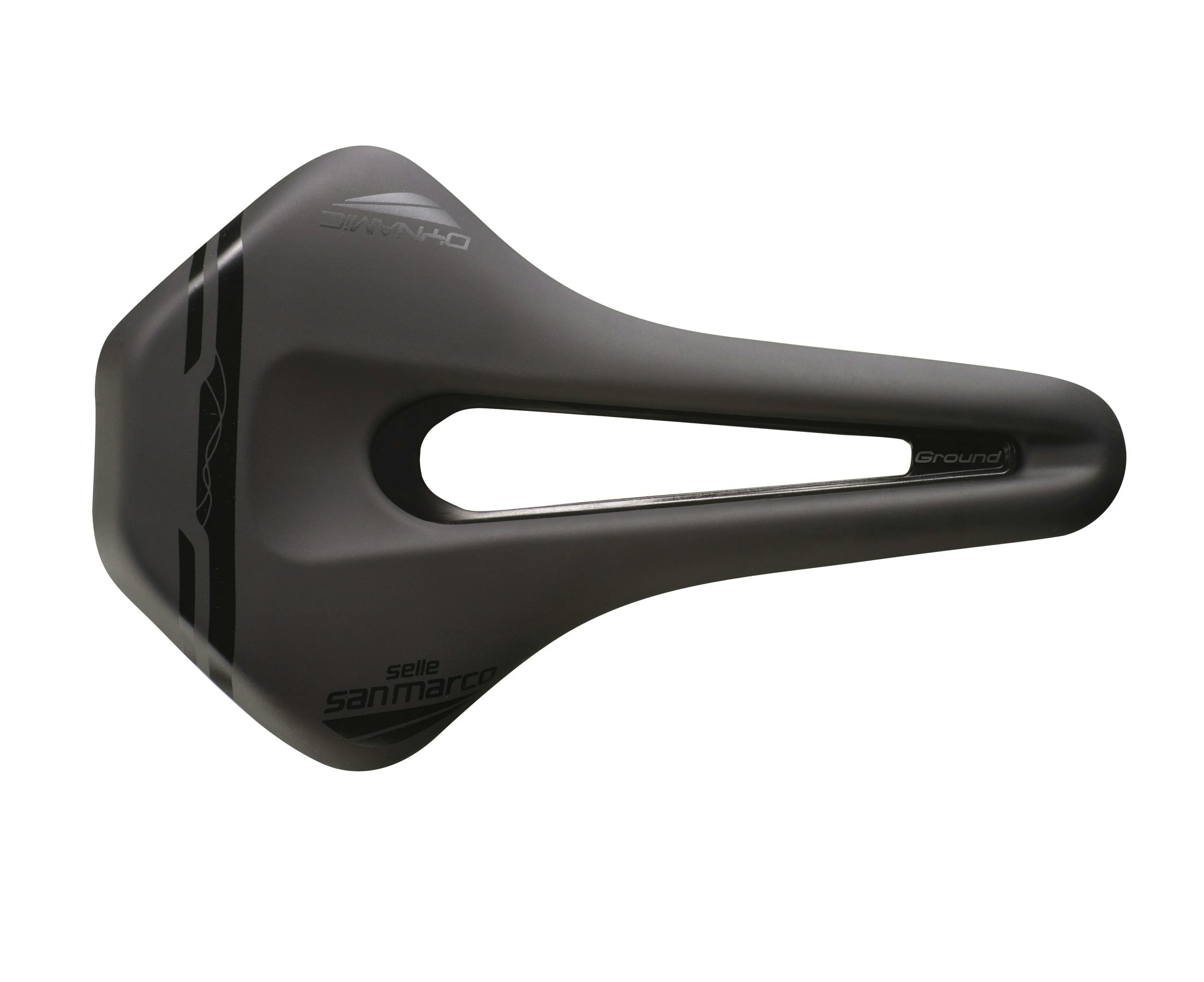 Selle-San-Marco Ground Short Dynamic Wide - Performance Saddle - Black