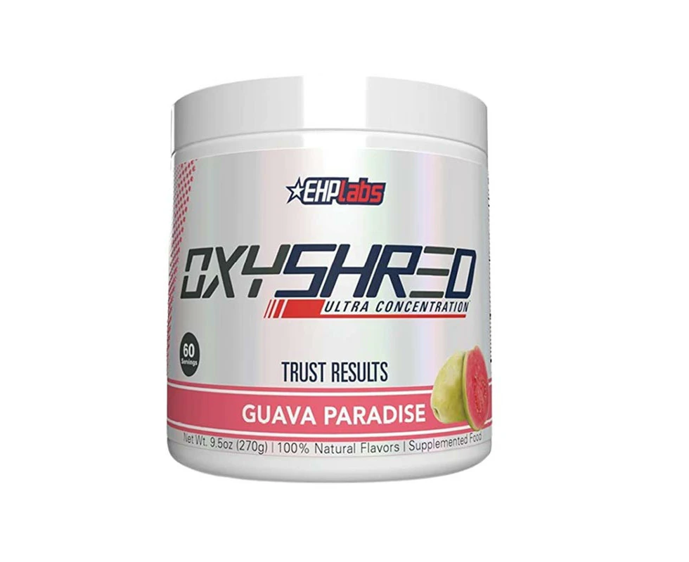 EHP Labs OxyShred Ultra Concentration Guava Paradise 60 Servings 270g