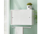 Bathroom Storage Cabinet Wall Mounted Cupboard Vanity Medicine Organiser White