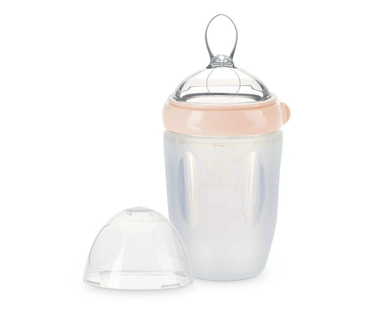 Generation 3 Silicone Feeding Spoon Bottle (Peach) - 250mL