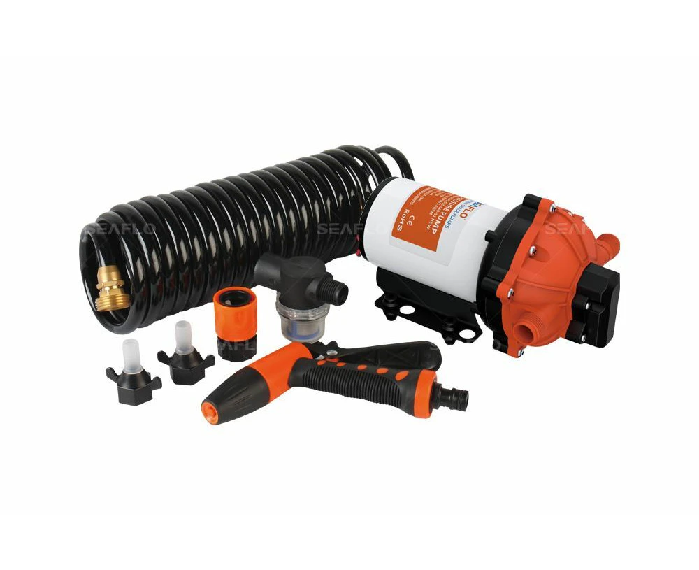 SEAFLO Deck Wash Kit 12V 5GPM 18.9LPM 70PSI