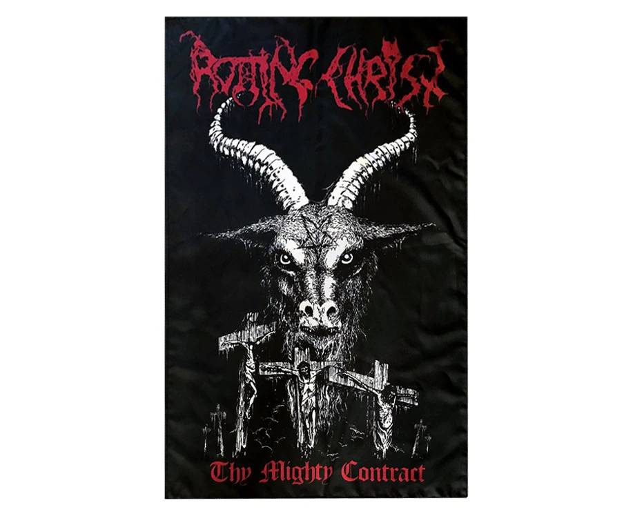 ROTTING CHRIST - 'Thy Mighty Contract' Flag