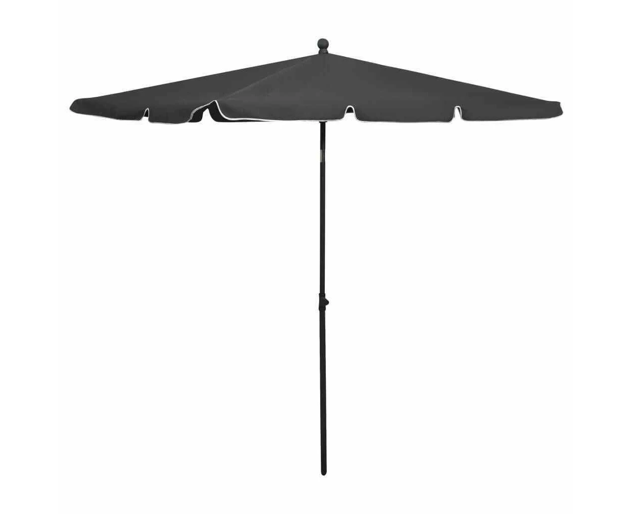 Outdoor Garden Umbrella Pool Patio Balcony Beach Sun Shade Parasol Steel Pole