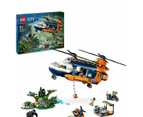 Lego City - Jungle Explorer Helicopter at Base Camp