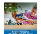 Lego City - Jungle Explorer Helicopter at Base Camp