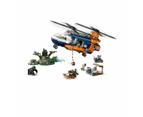 Lego City - Jungle Explorer Helicopter at Base Camp