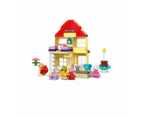 LEGO® DUPLO Pig Peppa Pig Birthday House 10433