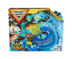 Monster Jam 1:64 Megalodon's Loop Of Doom Playset