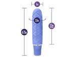 Luxe Cozi Mini Vibrator - Periwinkle