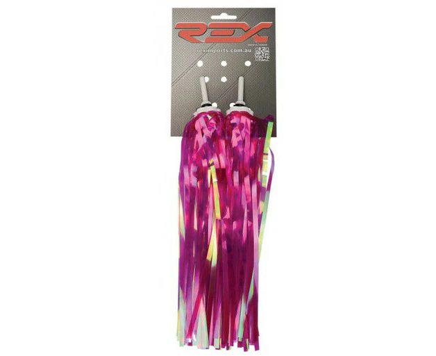 Rex Handlebar Streamers Neon Pink