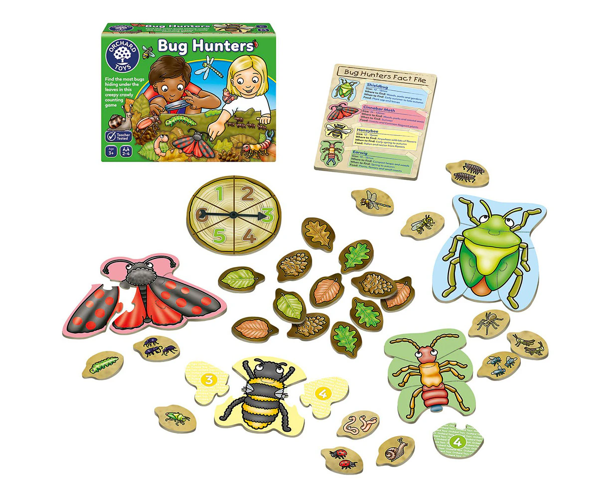 Orchard Game Bug Hunters Kids/Childrens Matching/Memory Fun Play Toy 3+