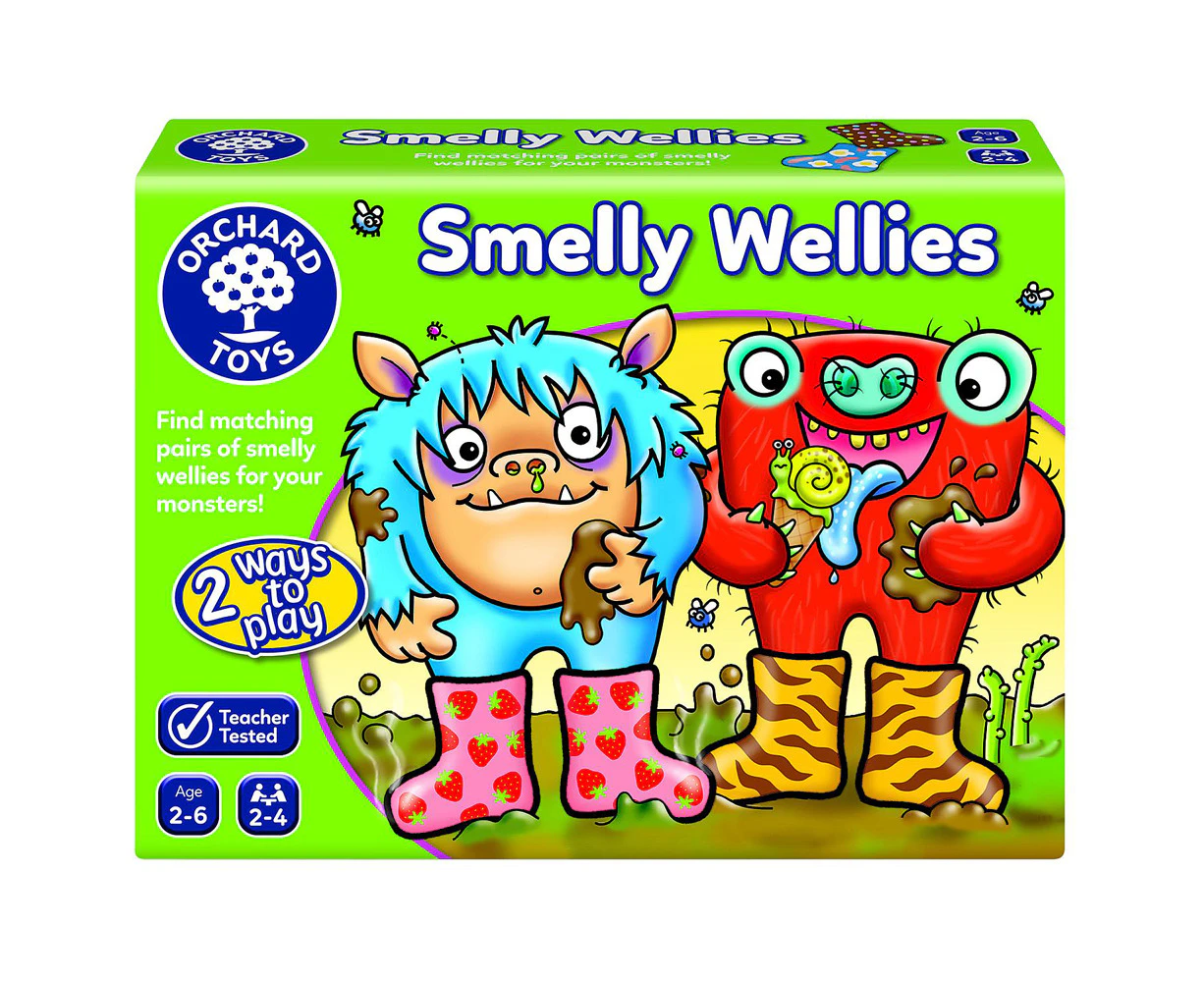 Orchard Game Smelly Wellies Kids/Childrens Matching Memory Play Toy 2+