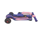 Supermax Pro 2 In 1 Kids Foldable Scooter & Ride On Pink