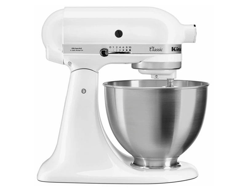 KitchenAid Classic Stand Mixer 4.3L - White KSM45