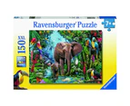 Ravensburger Elephants at the Oasis Jigsaw Puzzle - 150pc