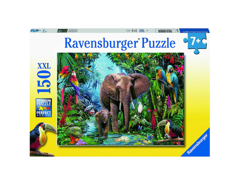 Ravensburger Elephants at the Oasis Jigsaw Puzzle - 150pc