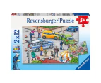 2x12pc Ravensburger Blue Lights on the Way Jigsaw Themed Puzzle Play Toy 3+