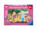 Ravensburger Puzzle 2 x 24pc - Disney Palace Pets - Best Friends of The Princess