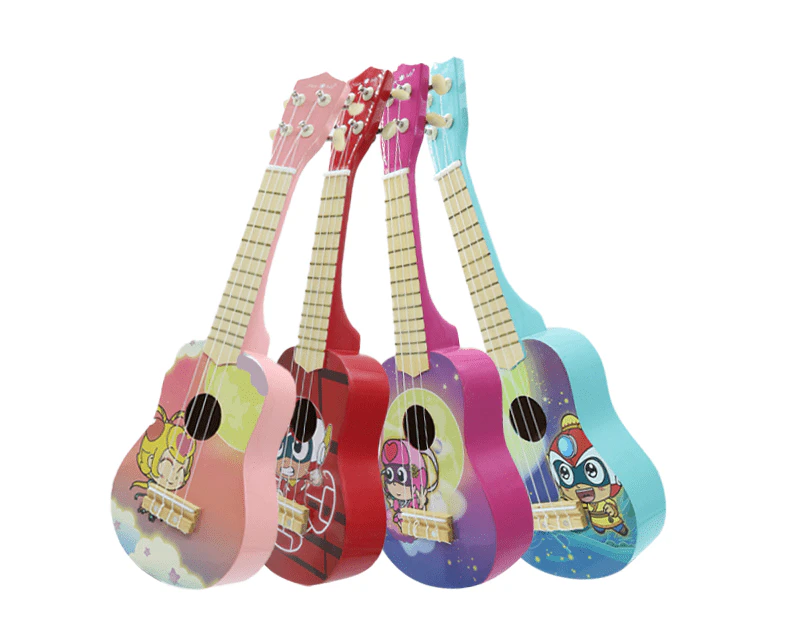 21" Soprano Ukulele 4 String Acoustic Hawaii Guitar Kids Music Beginner Gift UC2101 - Pink