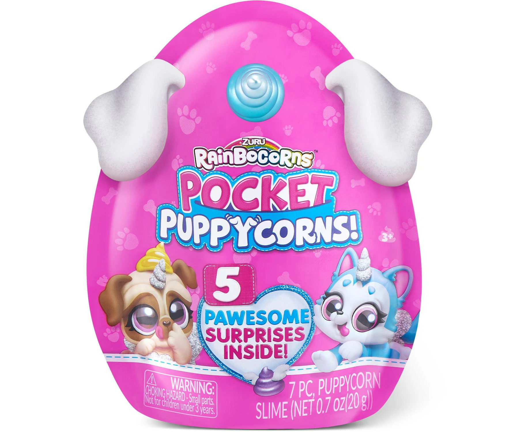 Rainbocorns Pocket Puppycorns Bobble Head