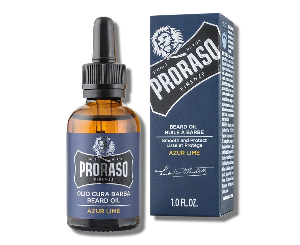 PRORASO  Beard Oil Azure Lime