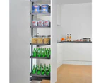 Elite Galley Pull Out Pantry - 300mm Cupboard - 1700mm-2000mm Adjustable Height