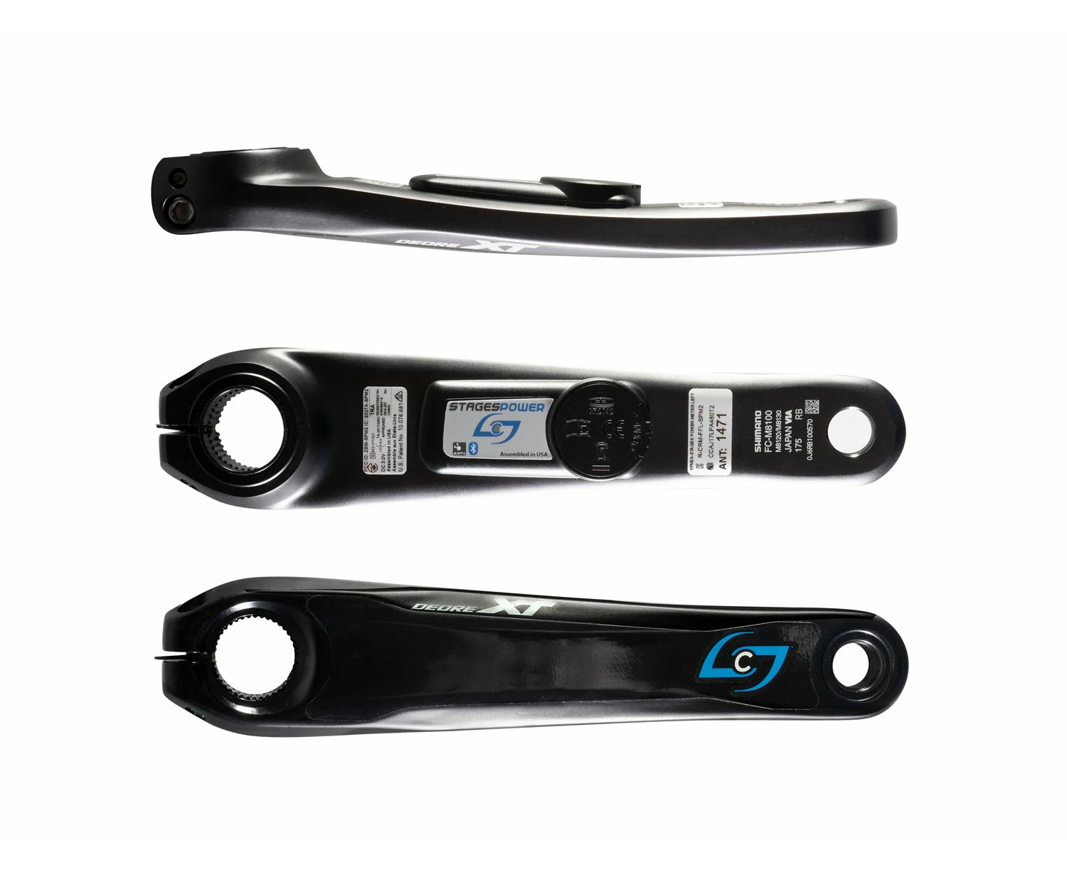 Stages XT M8100/8120 Left Power Meter 180mm