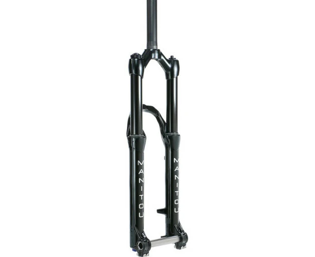 Manitou Circus Expert 26" 100mm 1-1/8 Steerer 20mm Thru Axle Suspension Fork Blk