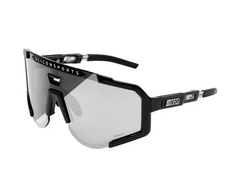 Scicon Aeroscope Photochromic Lens/Black Gloss Sunglasses XL