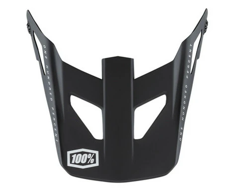 100% Status DH/BMX Replacement Visor Black