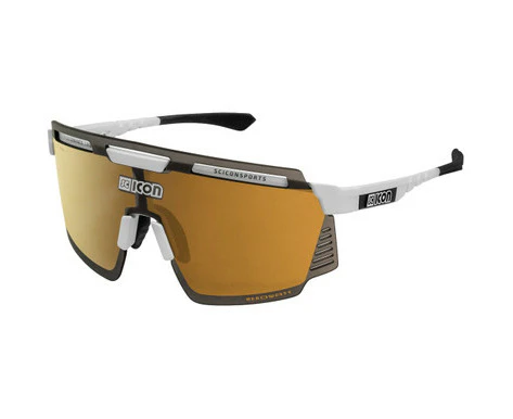 Scicon Aerowatt Multimirror Bronze Lens/Wht Gloss Sunglasses