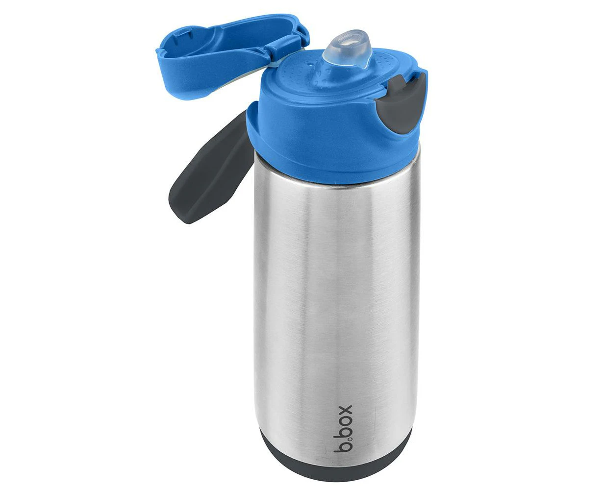 Insulated Sport Spout Bottle (Blue Slate) - 500mL