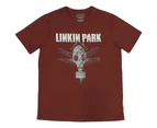 Linkin Parks | Official Band T-Shirt | Gas Mask Red