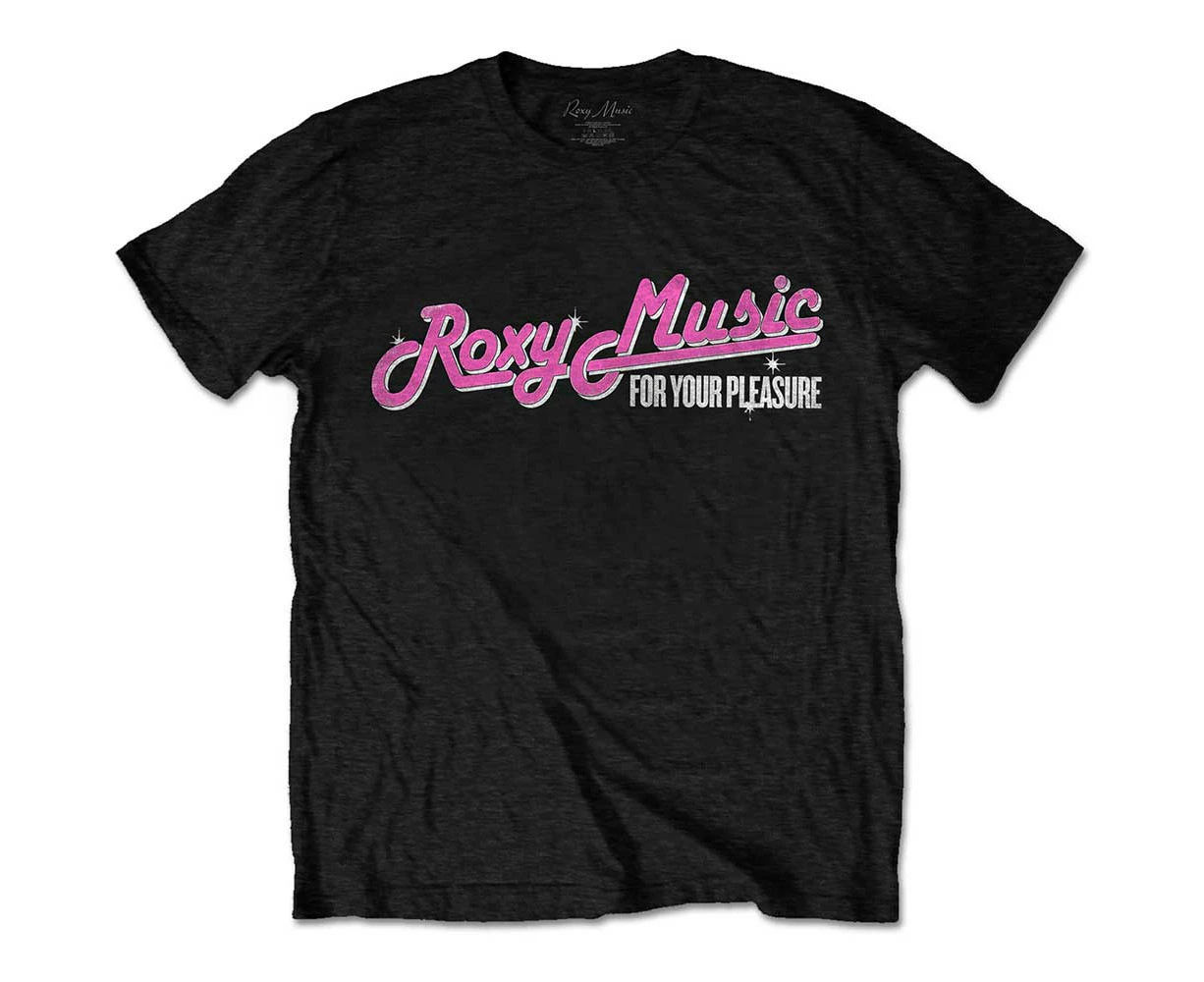 Roxy Music | Official Band T-Shirt | For Your Pleasure Tour (Back Print)