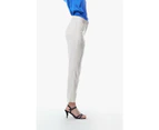 White Tailoring Slim Pants