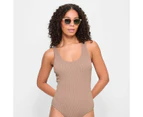 Target Crinkle Scoop One Piece Swim Bathers