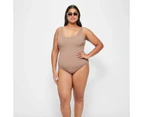 Target Crinkle Scoop One Piece Swim Bathers