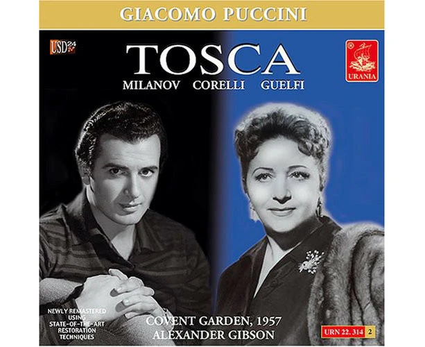 Zinka Milanov - Tosca  [COMPACT DISCS] USA import