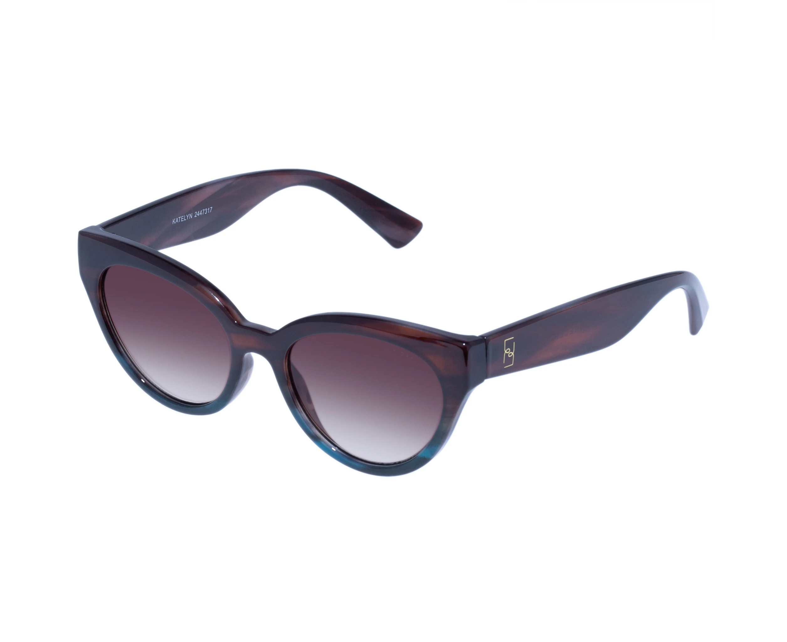 Fiorelli Female Katelyn Brown Gradient Cat-Eye Sunglasses