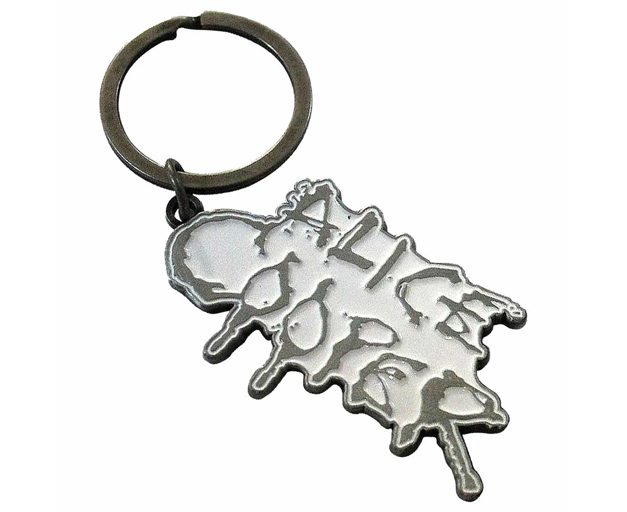 Alice Cooper Dripping Logo Keyring Keychain