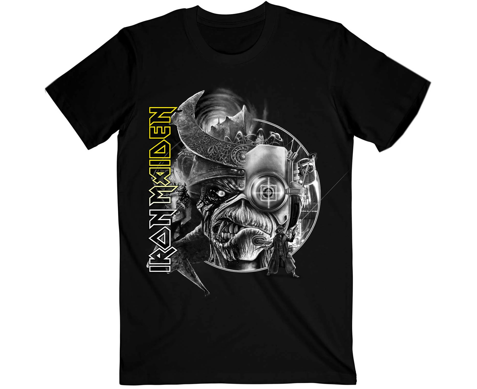 Iron Maiden | Official Band T-Shirt | The Future Past Tour '23 Greyscale