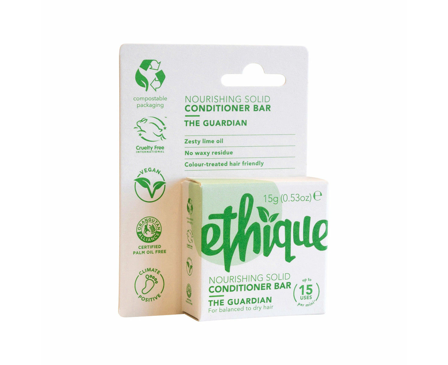 Ethique Bar Conditioner Nourishing Solid The Guardian (For Balanced To Dry Hair) 15g