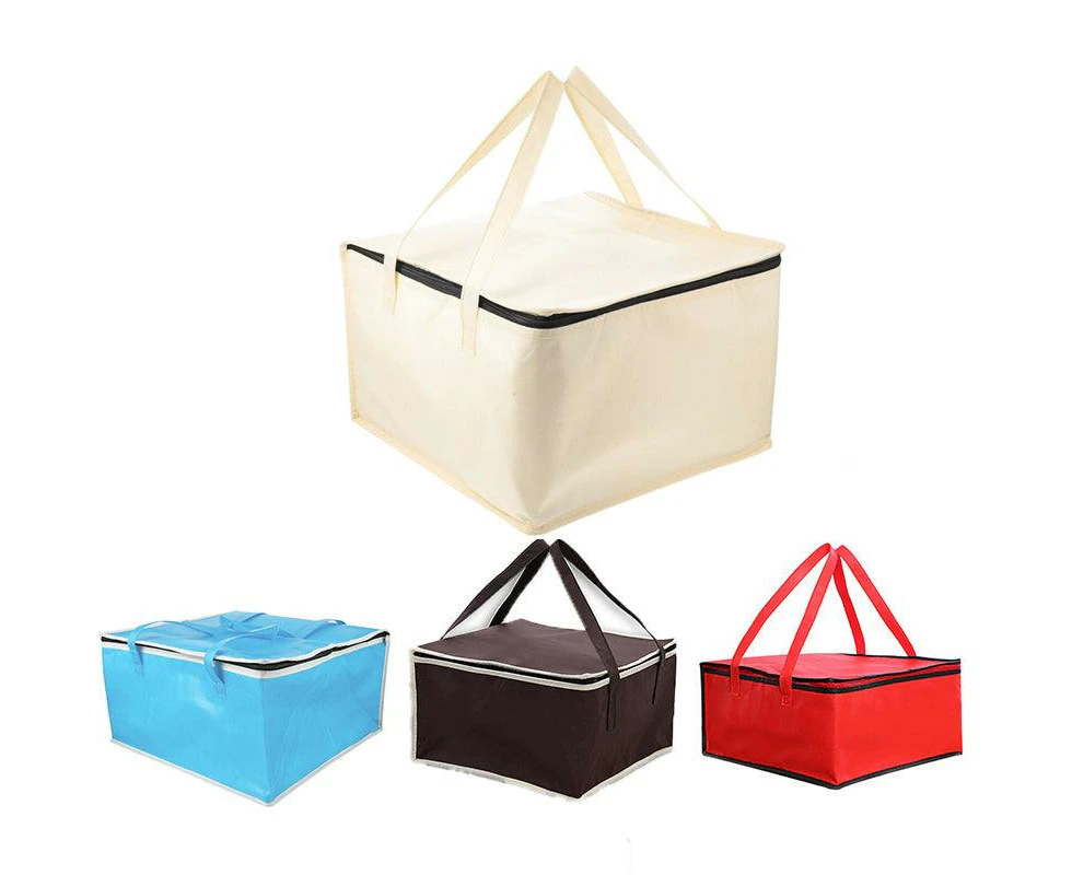 Pizza Delivery Bag Insulated Thermal Food Container Backpack Storage Insulated